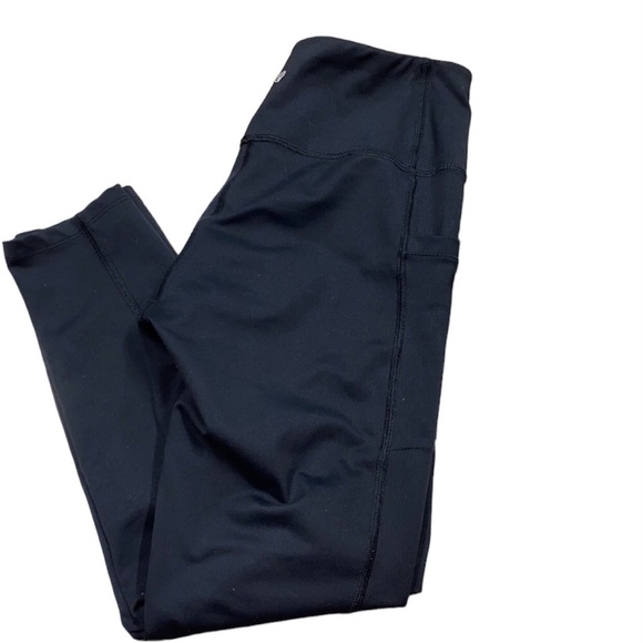 Apana size small black yoga athletic crop leggings - Picture 1 of 6